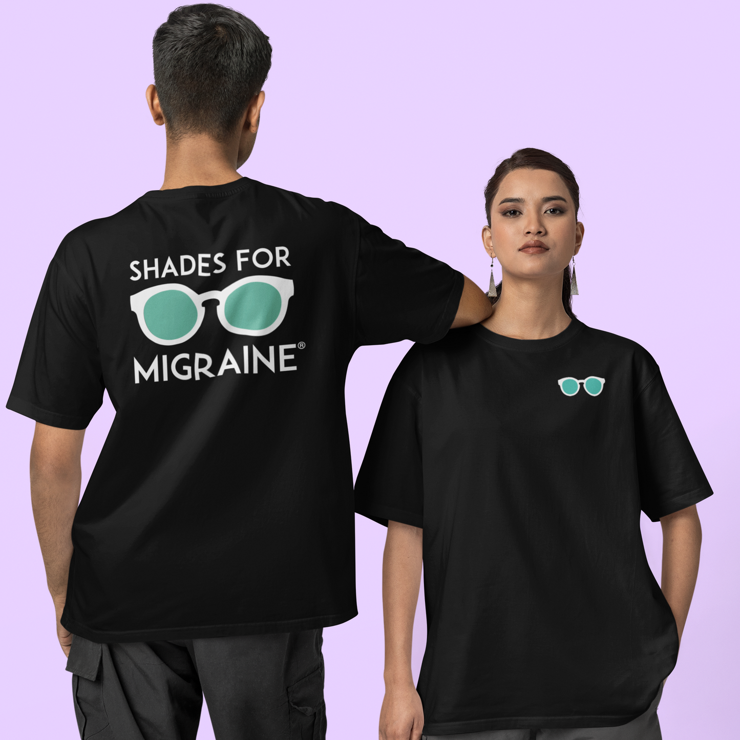 Shades for Migraine Awareness Shirt - Unisex Short Sleeve Tee