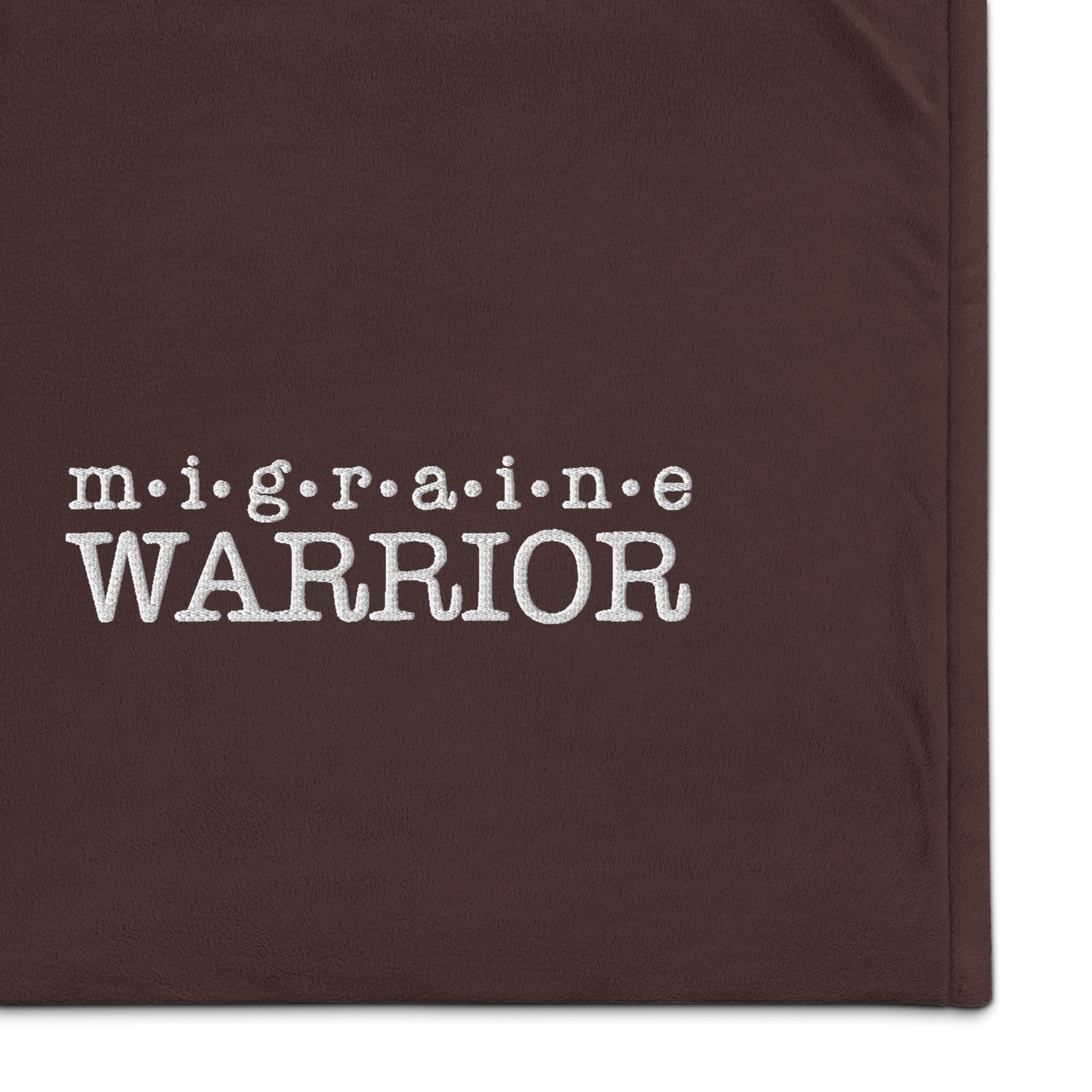 Migraine Warrior Premium Sherpa Blanket