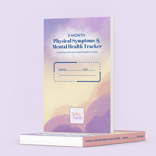 Physical Symptoms and Mental Health Daily and Monthly Tracker and Guided Journal: Track for 90 days and see the patterns in your physical and mental health