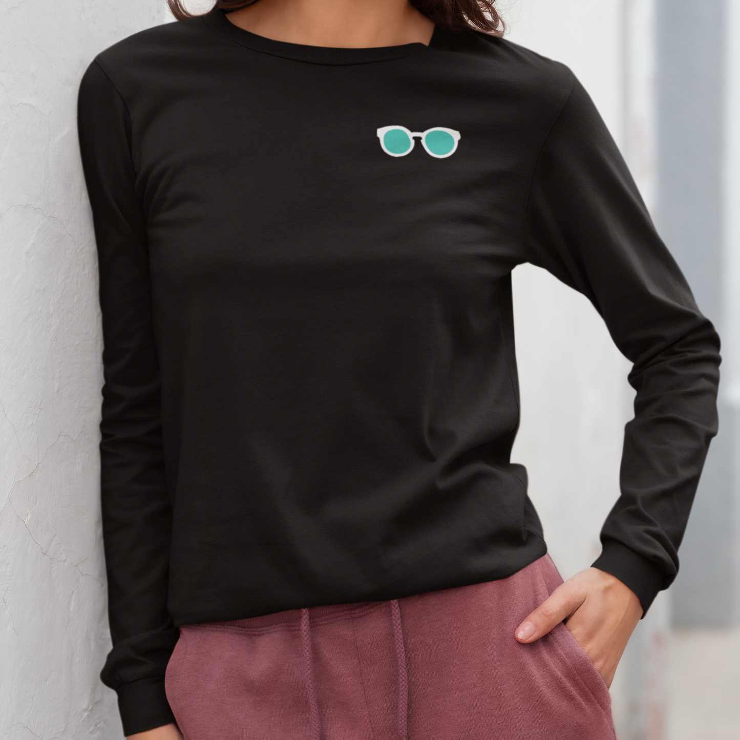Shades for Migraine Awareness Shirt - Unisex Long Sleeve Tee