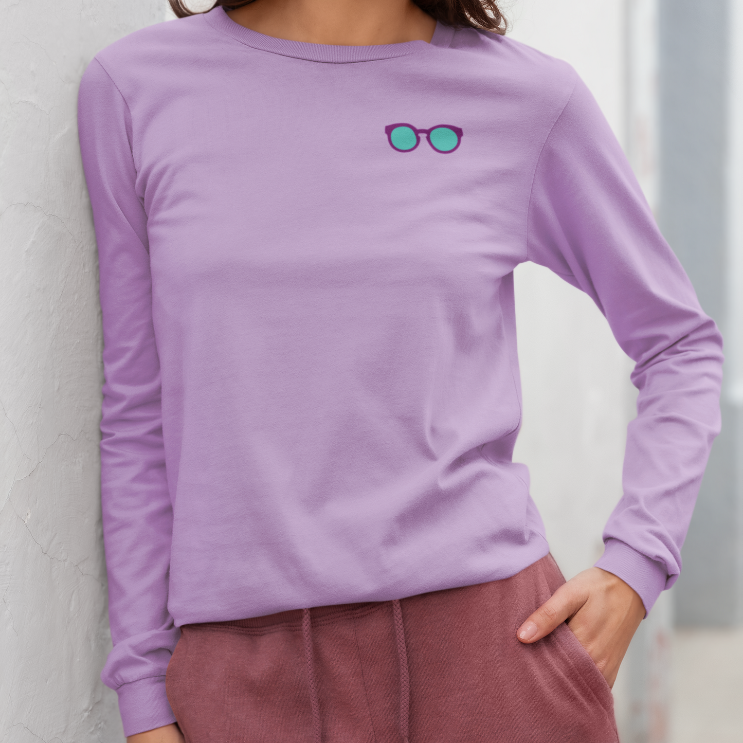 Shades for Migraine Awareness Shirt - Unisex Long Sleeve Tee