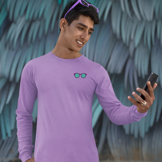 Shades for Migraine Awareness Shirt - Unisex Long Sleeve Tee