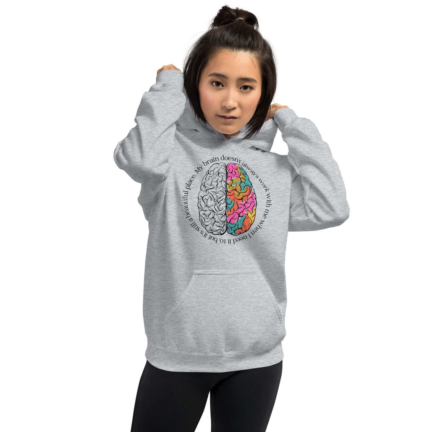 Brain Colors Unisex Hoodie