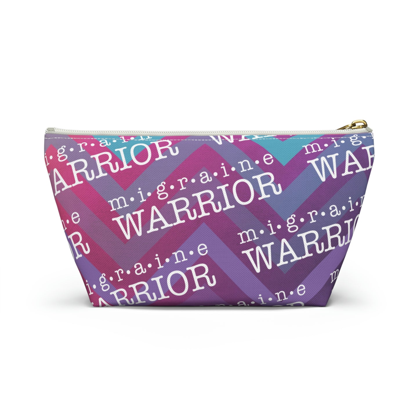 Migraine Warrior Zig Zag Pouch