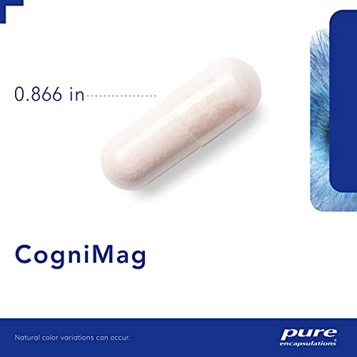 Pure Encapsulations CogniMag | Magnesium-L-Threonate and Polyphenol Supplement to Support Learning and Memory* | 120 Capsules