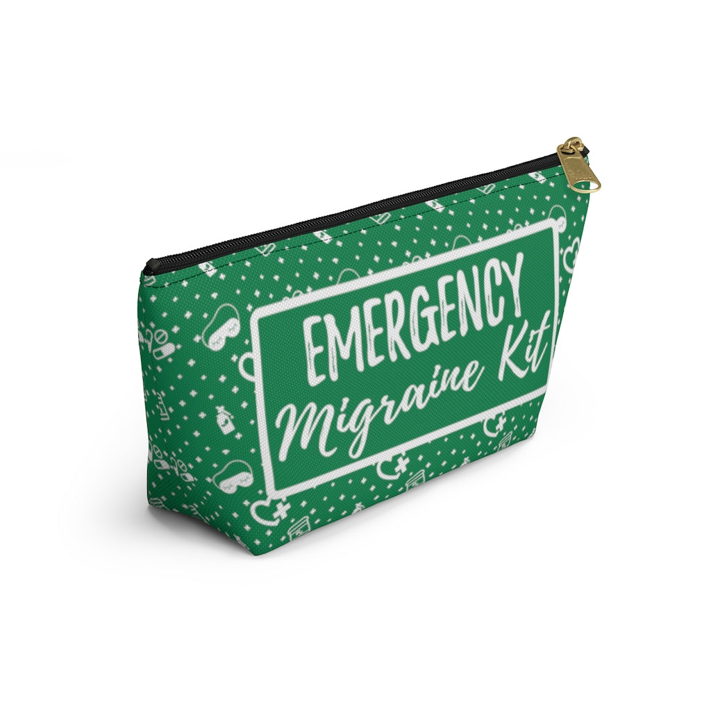 Emergency Migraine Kit Pouch (Grass) - Achy Smile Shop