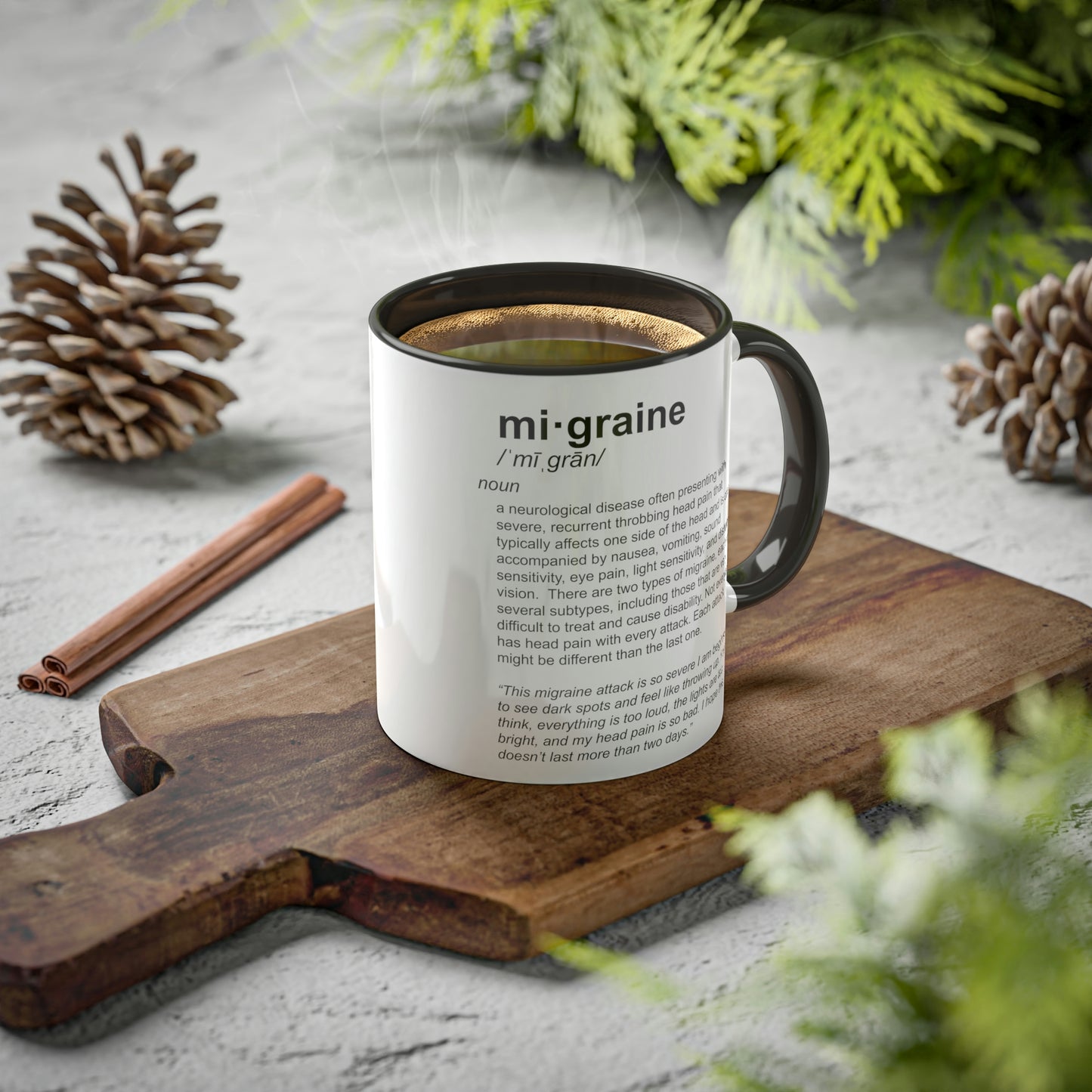 Migraine Definition Mug, 11oz