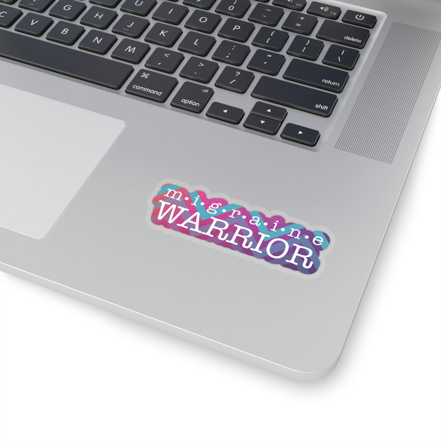 Migraine Warrior Zig Zag Kiss-Cut Stickers