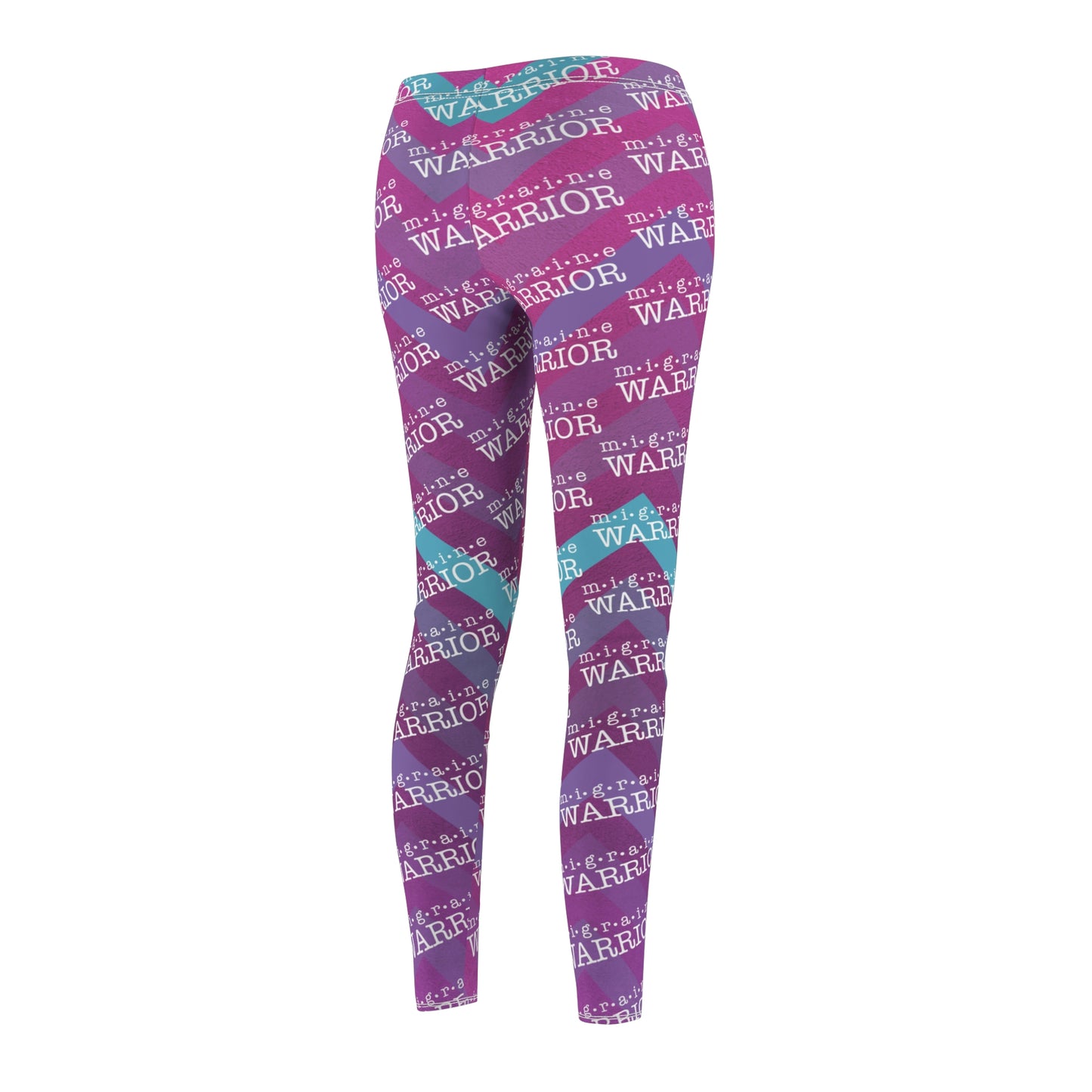 Migraine Warrior Zig Zag Women's Leggings