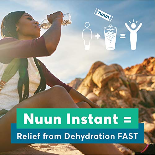 Nuun Electrolyte Powder Packets for Rapid Hydration Instant (Lemon-Lime & Watermelon, 16 Servings)