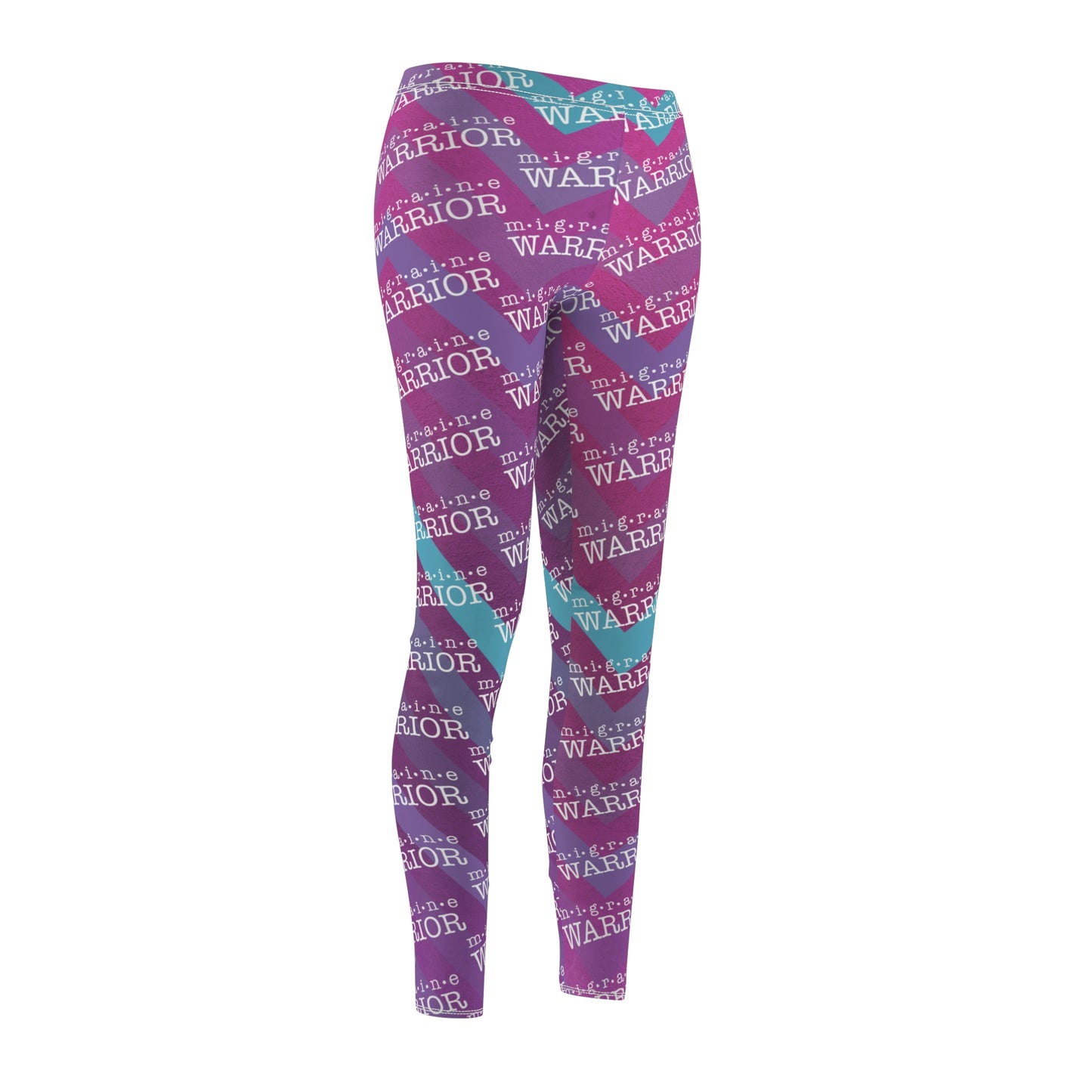 Migraine Warrior Zig Zag Women's Leggings