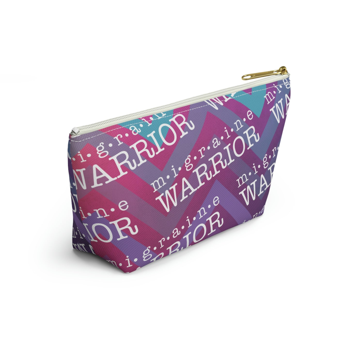 Migraine Warrior Zig Zag Pouch