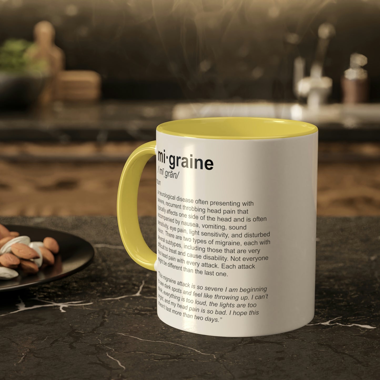 Migraine Definition Mug, 11oz