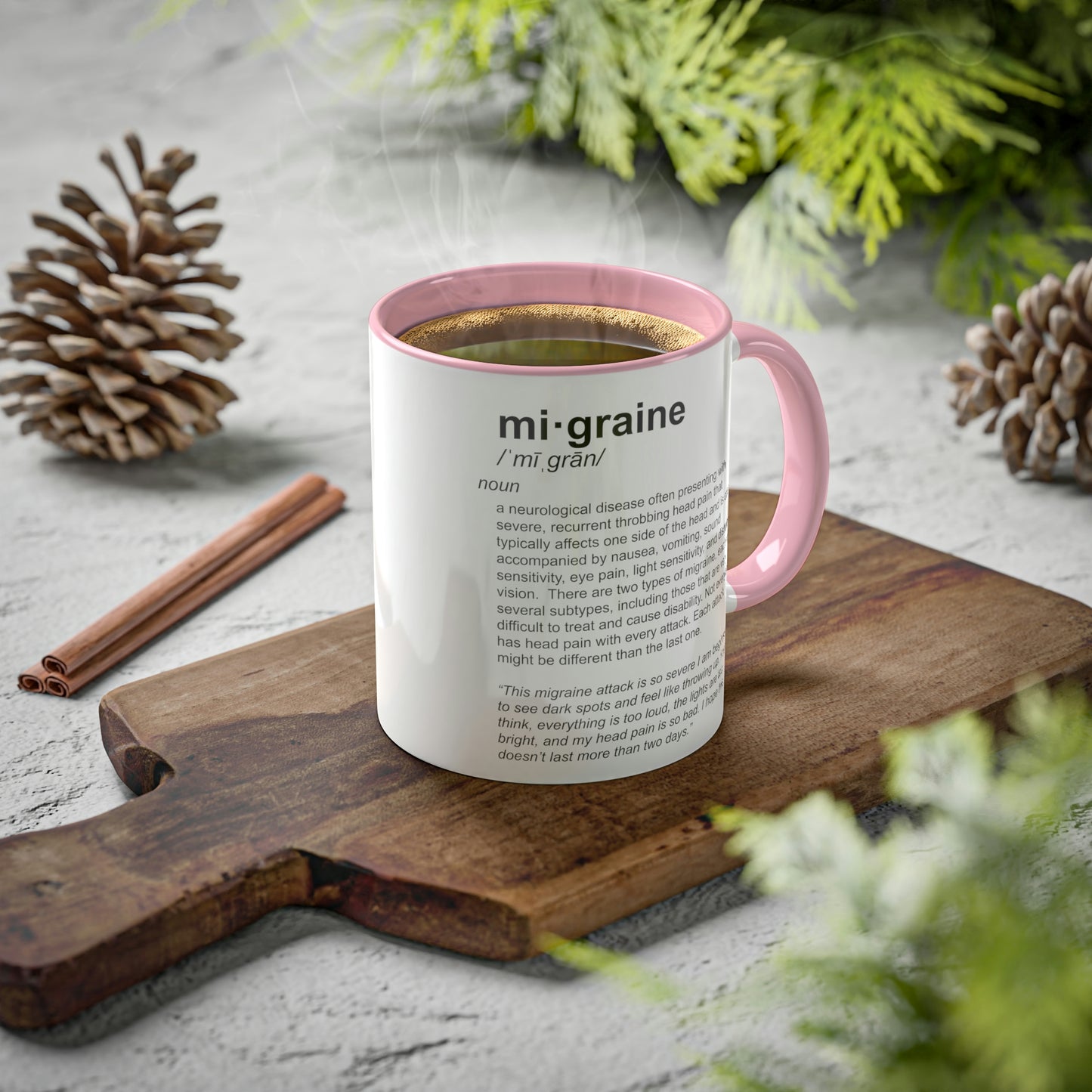 Migraine Definition Mug, 11oz