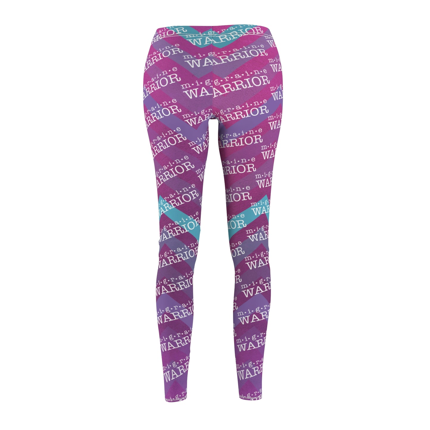 Migraine Warrior Zig Zag Women's Leggings