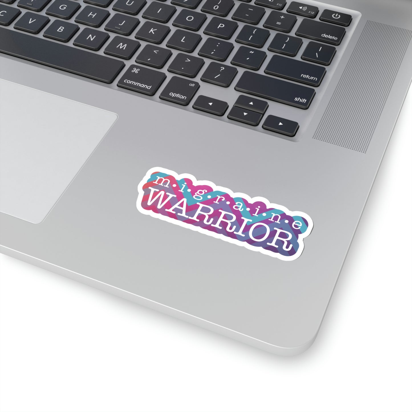 Migraine Warrior Zig Zag Kiss-Cut Stickers