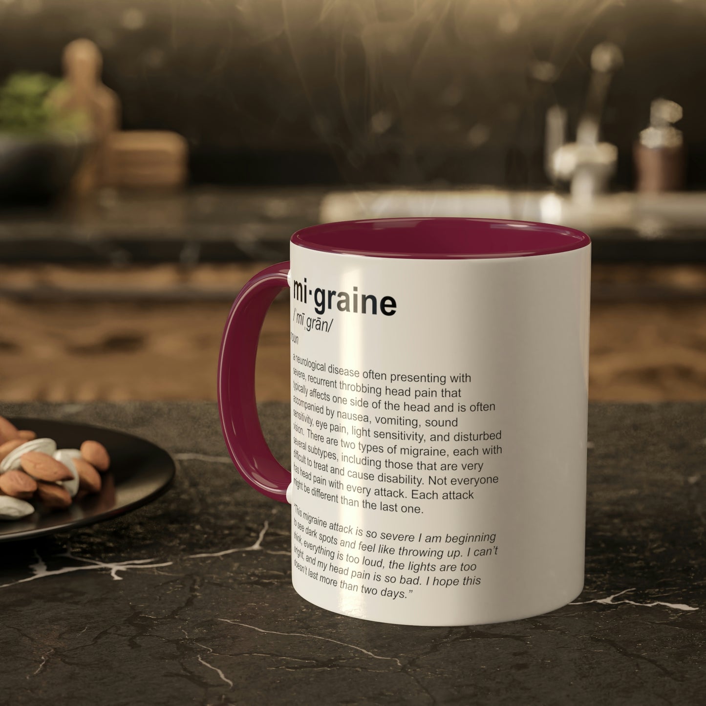 Migraine Definition Mug, 11oz