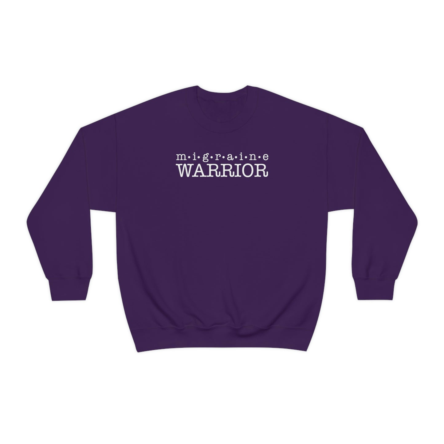 Migraine Warrior Dark Crewneck Sweatshirts