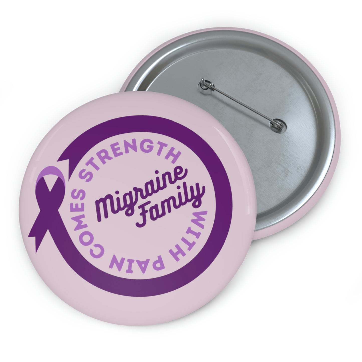 Migraine Family Pin Buttons