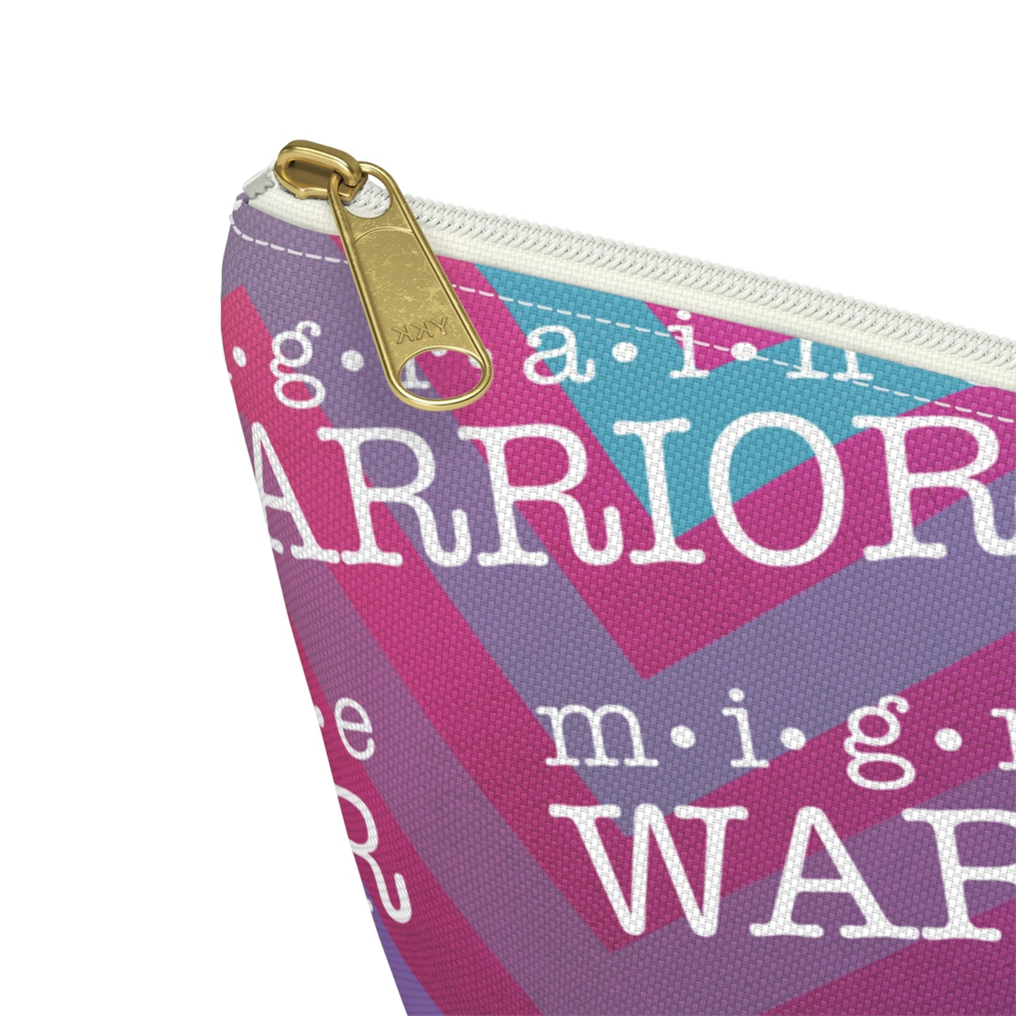 Migraine Warrior Zig Zag Pouch