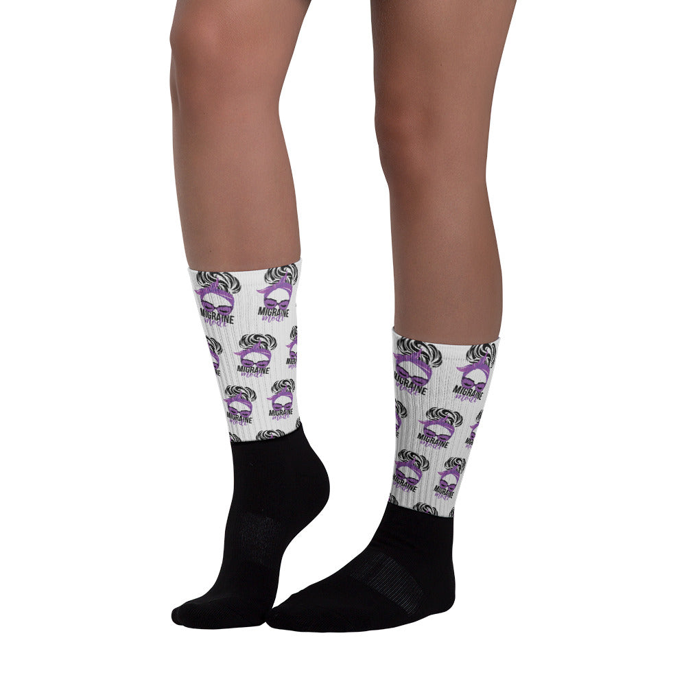 Migraine Mode Tall Socks - Achy Smile Shop