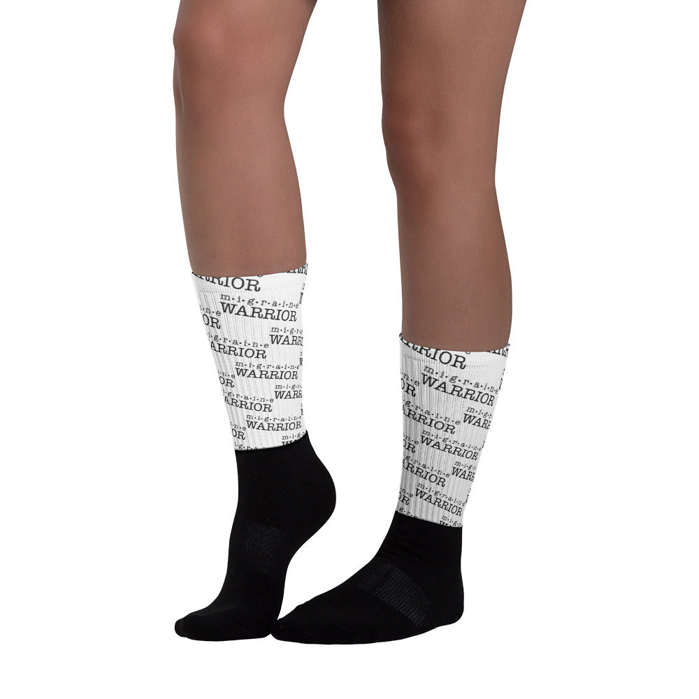 Migraine Warrior Socks - Achy Smile Shop