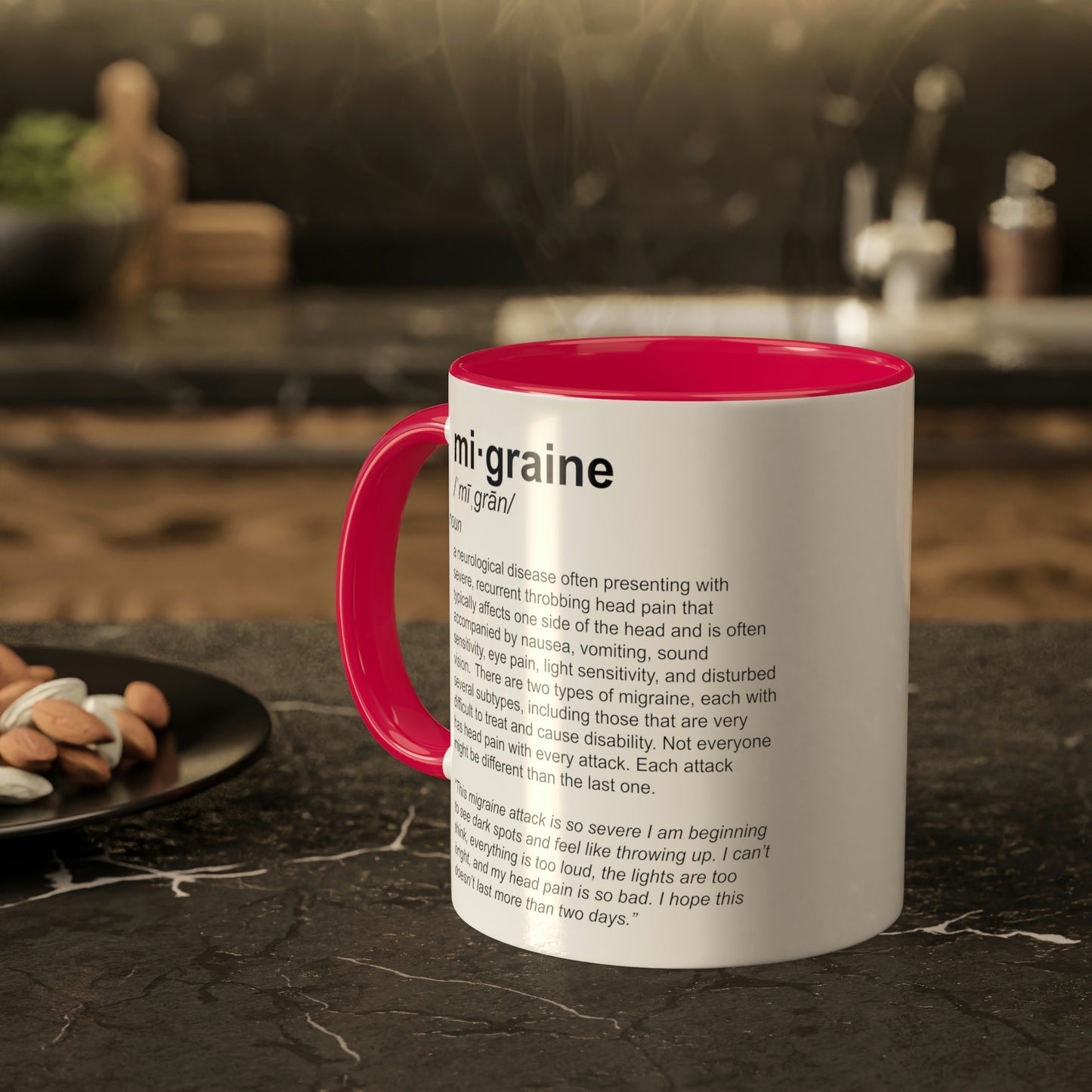 Migraine Definition Mug, 11oz