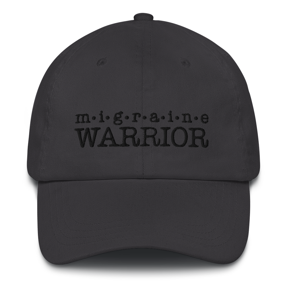 Migraine Warrior Hat - White