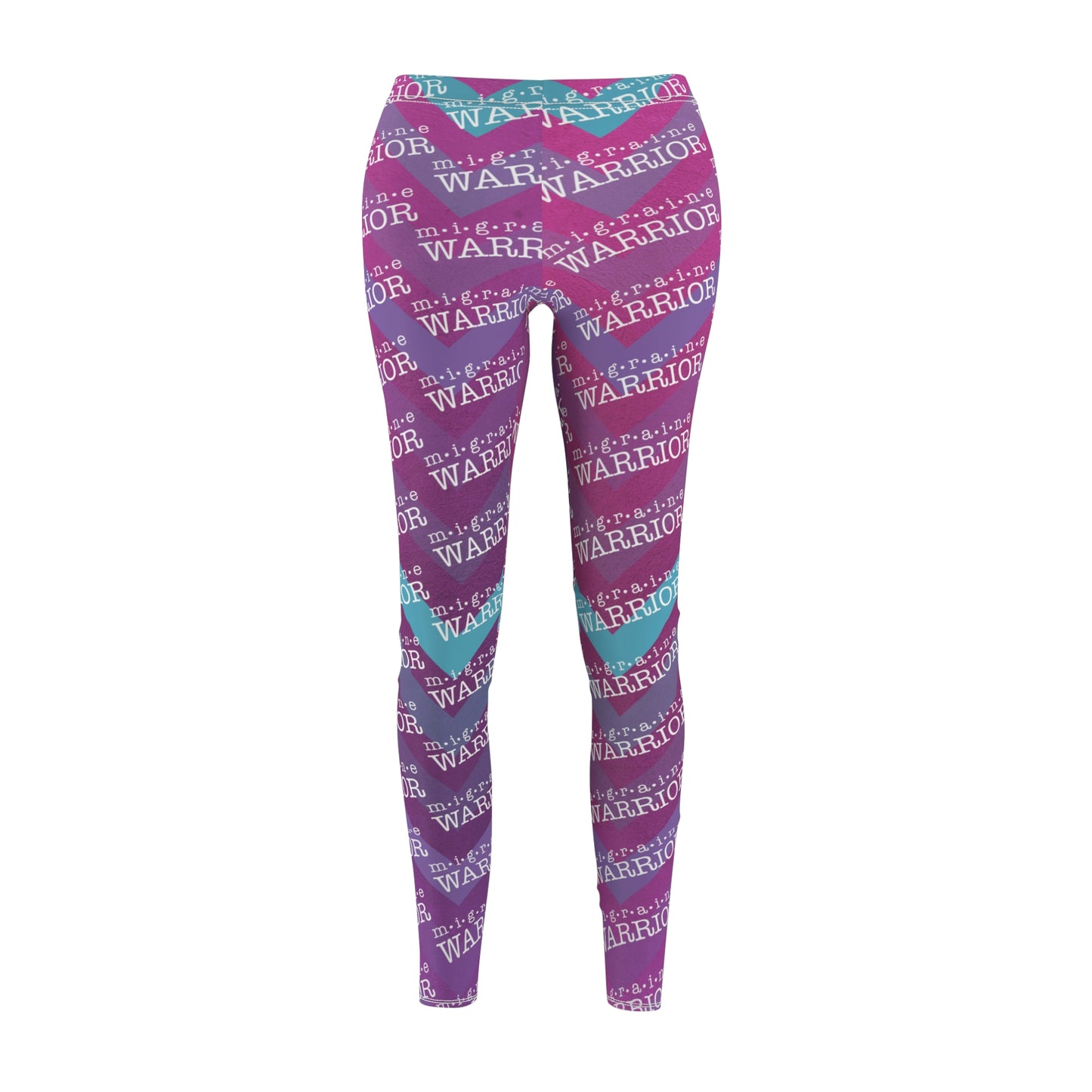 Migraine Warrior Zig Zag Women's Leggings