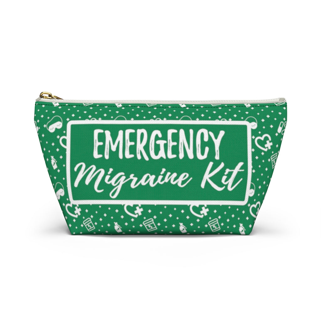 Emergency Migraine Kit Pouch (Grass) - Achy Smile Shop