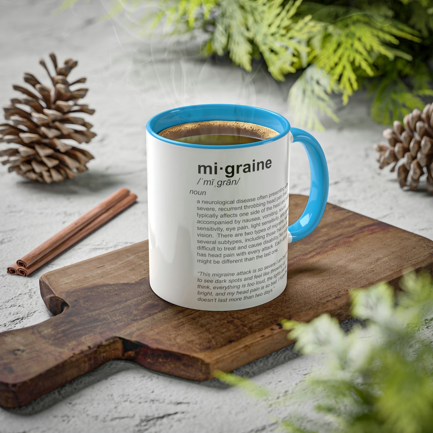 Migraine Definition Mug, 11oz