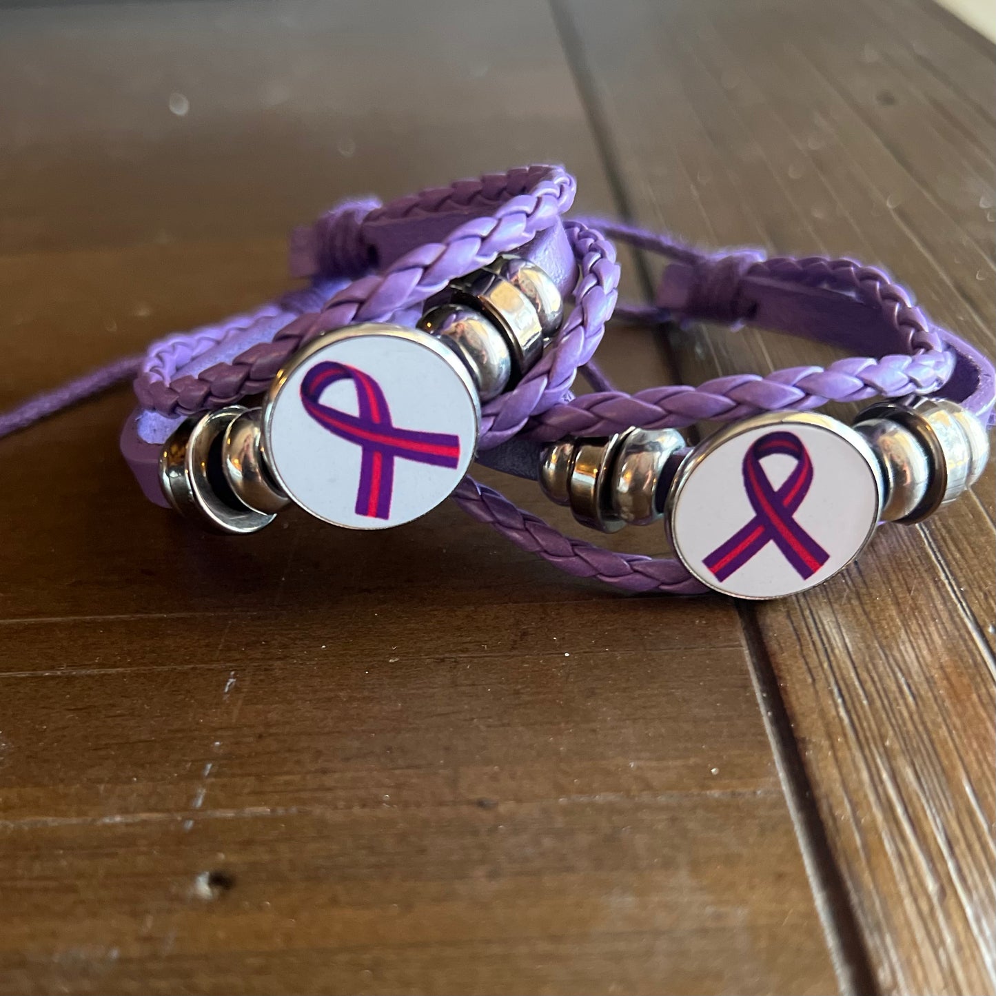 Chronic Migraine Ribbon Bracelet