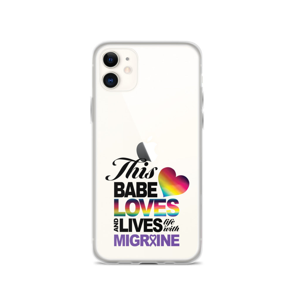 This Babe Loves & Lives iPhone Case - Achy Smile Shop