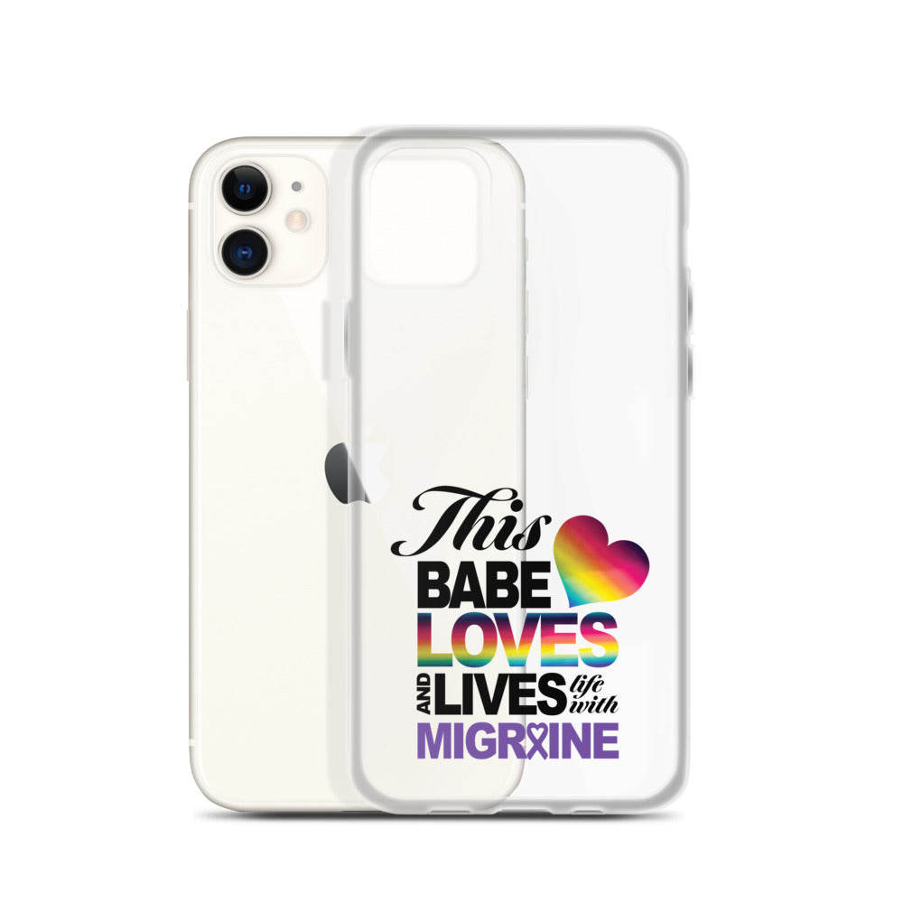 This Babe Loves & Lives iPhone Case - Achy Smile Shop