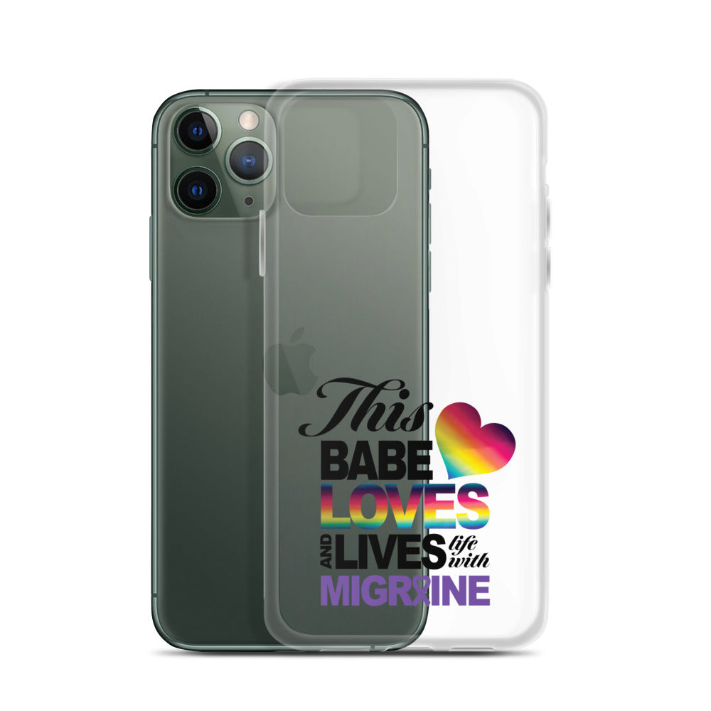 This Babe Loves & Lives iPhone Case - Achy Smile Shop