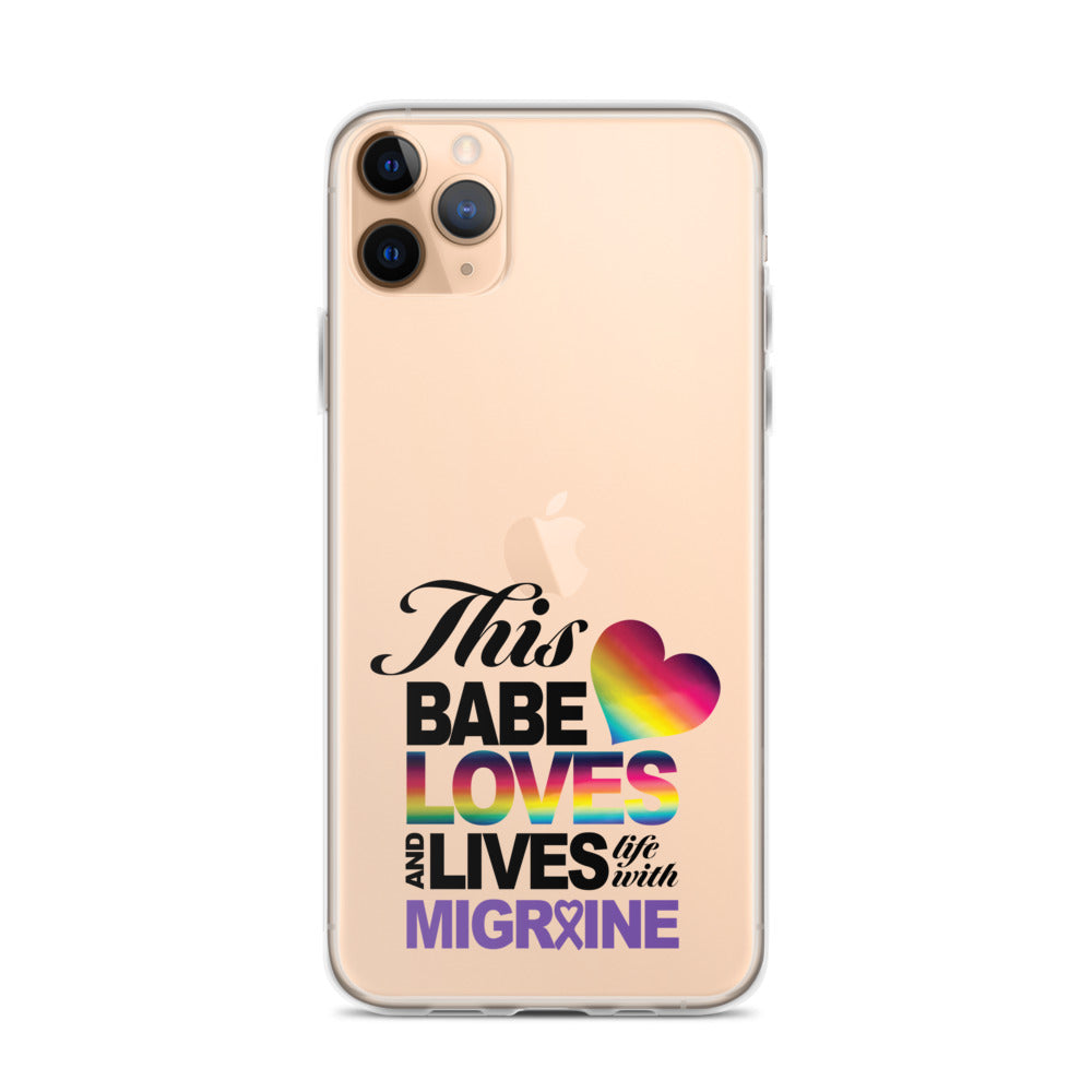 This Babe Loves & Lives iPhone Case - Achy Smile Shop