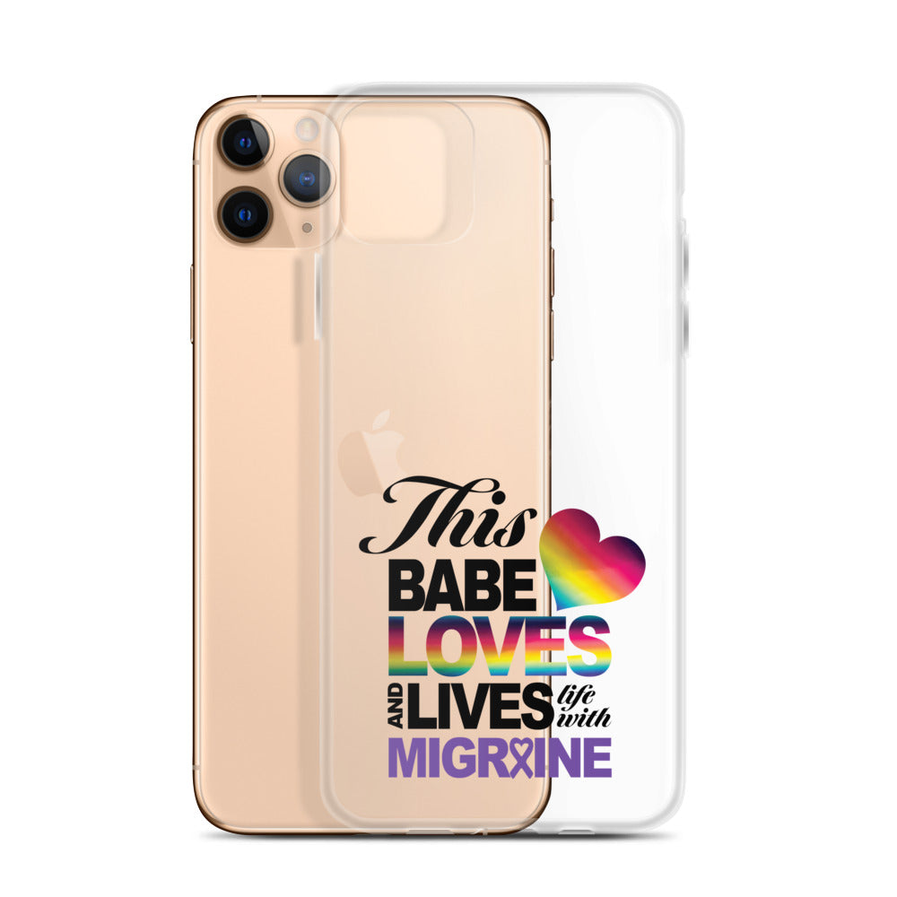 This Babe Loves & Lives iPhone Case - Achy Smile Shop