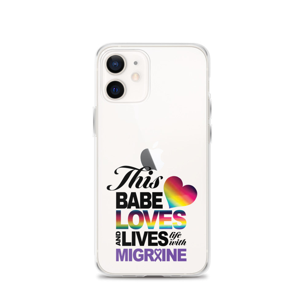 This Babe Loves & Lives iPhone Case - Achy Smile Shop