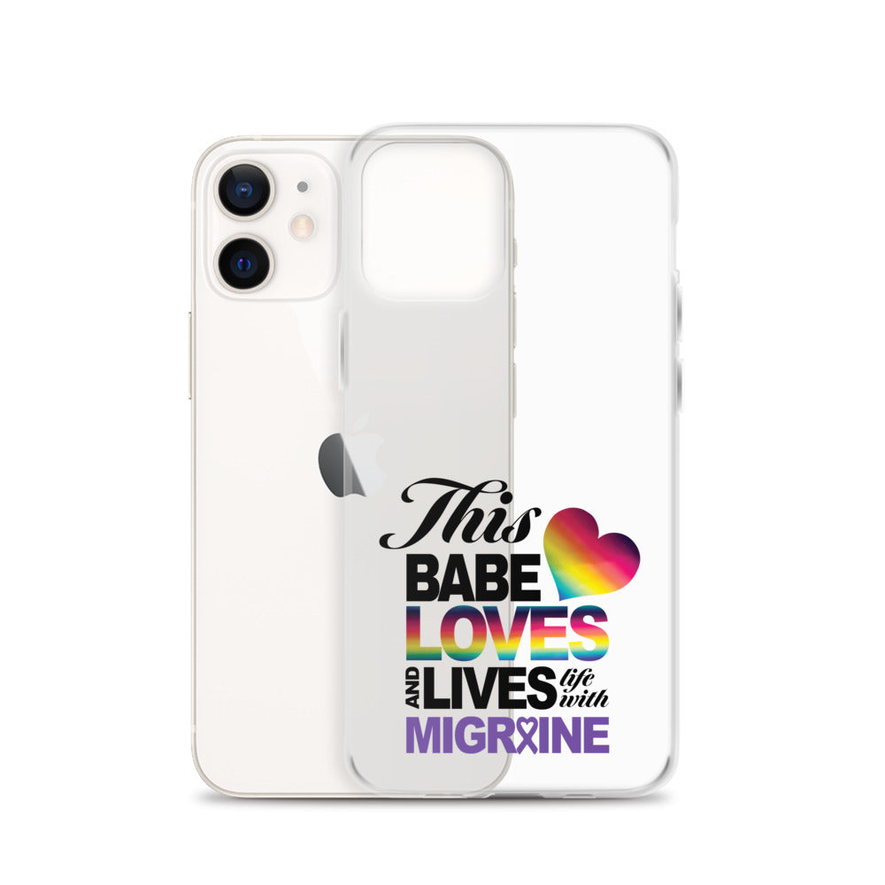 This Babe Loves & Lives iPhone Case - Achy Smile Shop