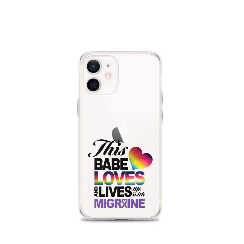 This Babe Loves & Lives iPhone Case - Achy Smile Shop