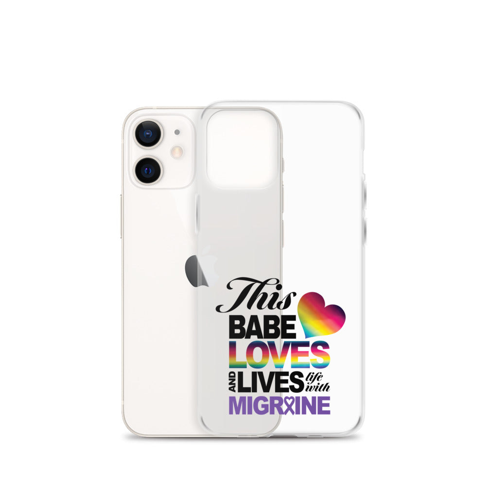 This Babe Loves & Lives iPhone Case - Achy Smile Shop