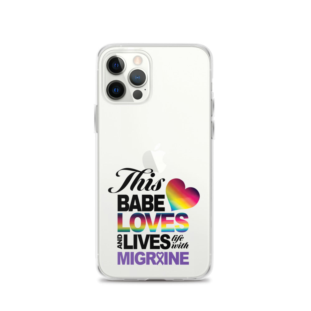 This Babe Loves & Lives iPhone Case - Achy Smile Shop