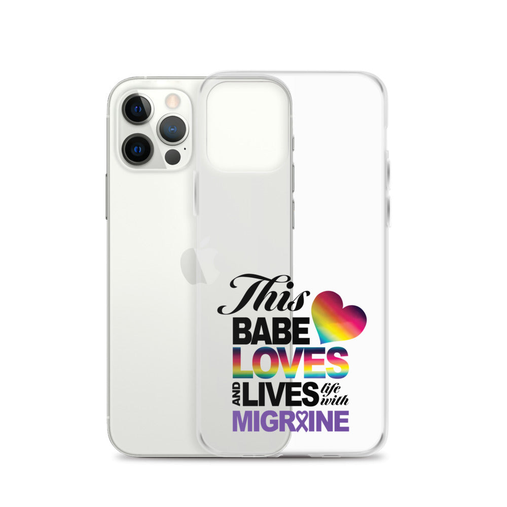 This Babe Loves & Lives iPhone Case - Achy Smile Shop