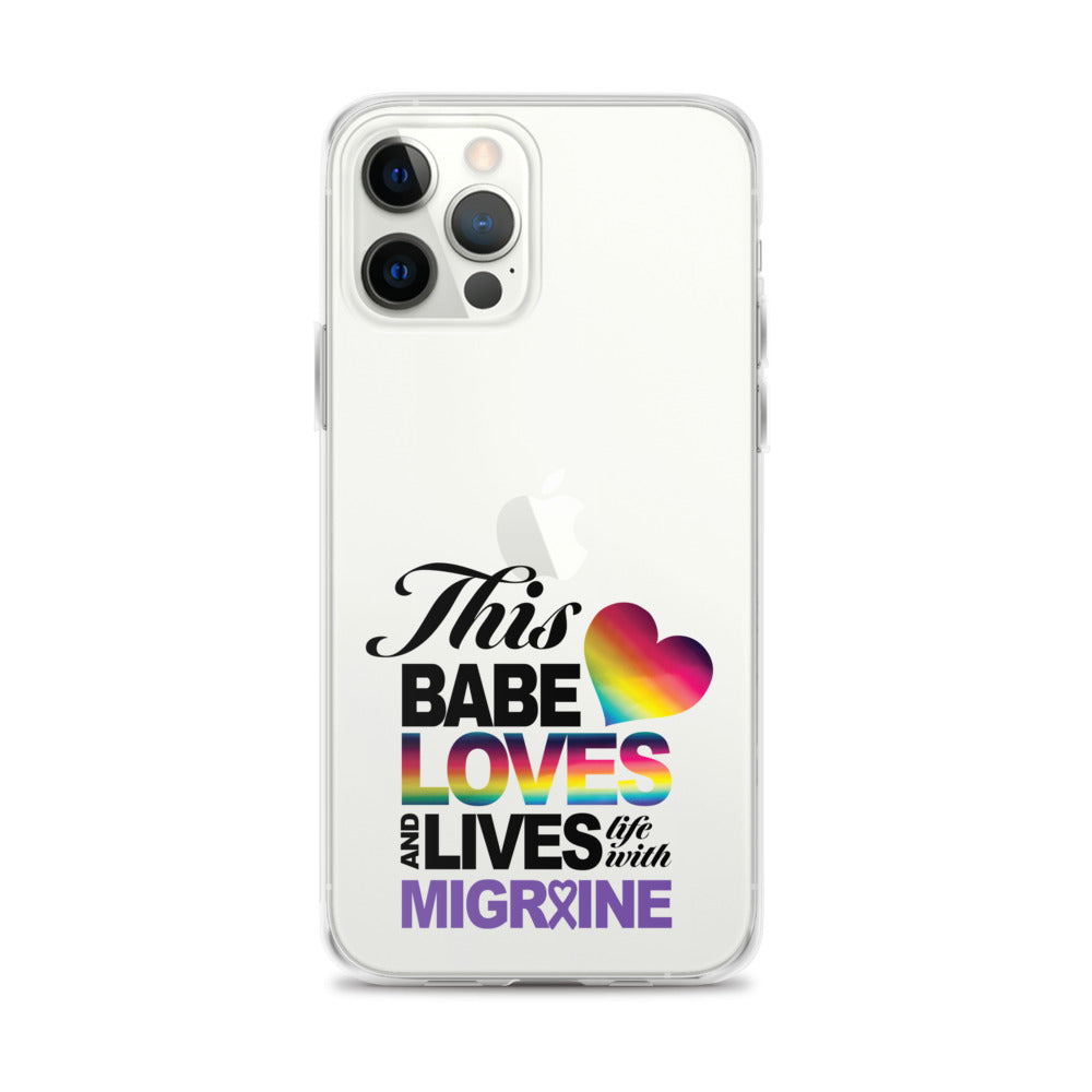 This Babe Loves & Lives iPhone Case - Achy Smile Shop