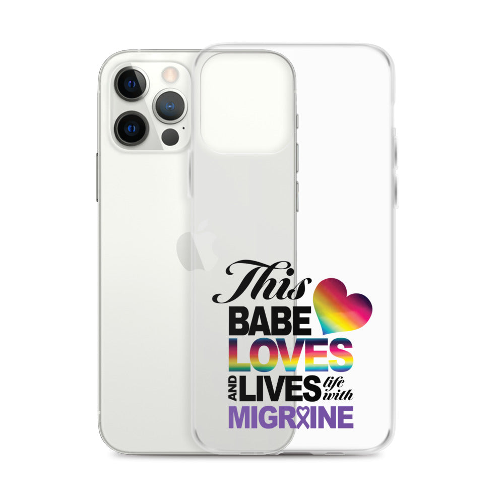 This Babe Loves & Lives iPhone Case - Achy Smile Shop