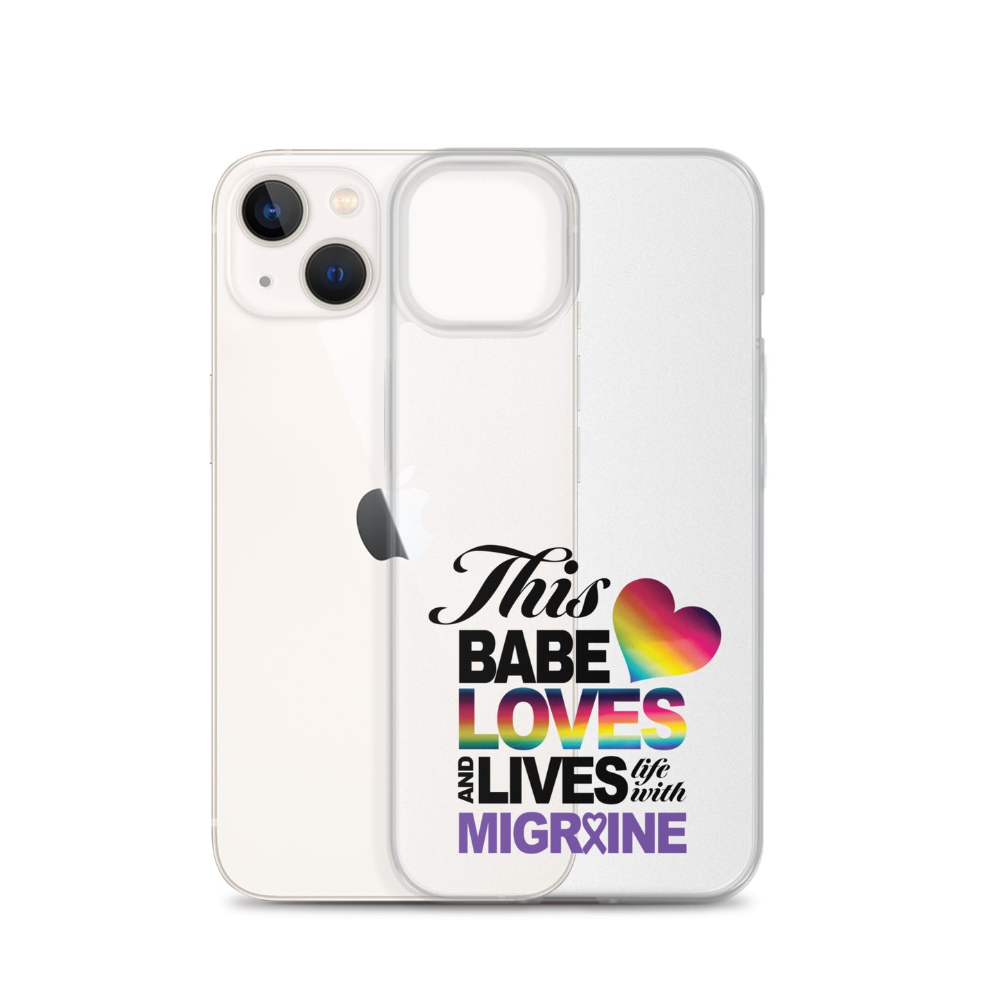 This Babe Loves & Lives iPhone Case