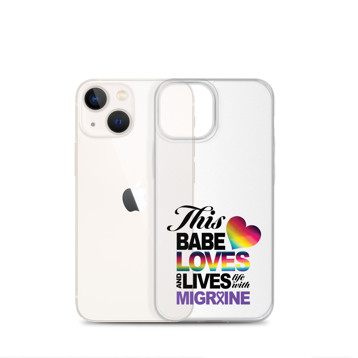 This Babe Loves & Lives iPhone Case