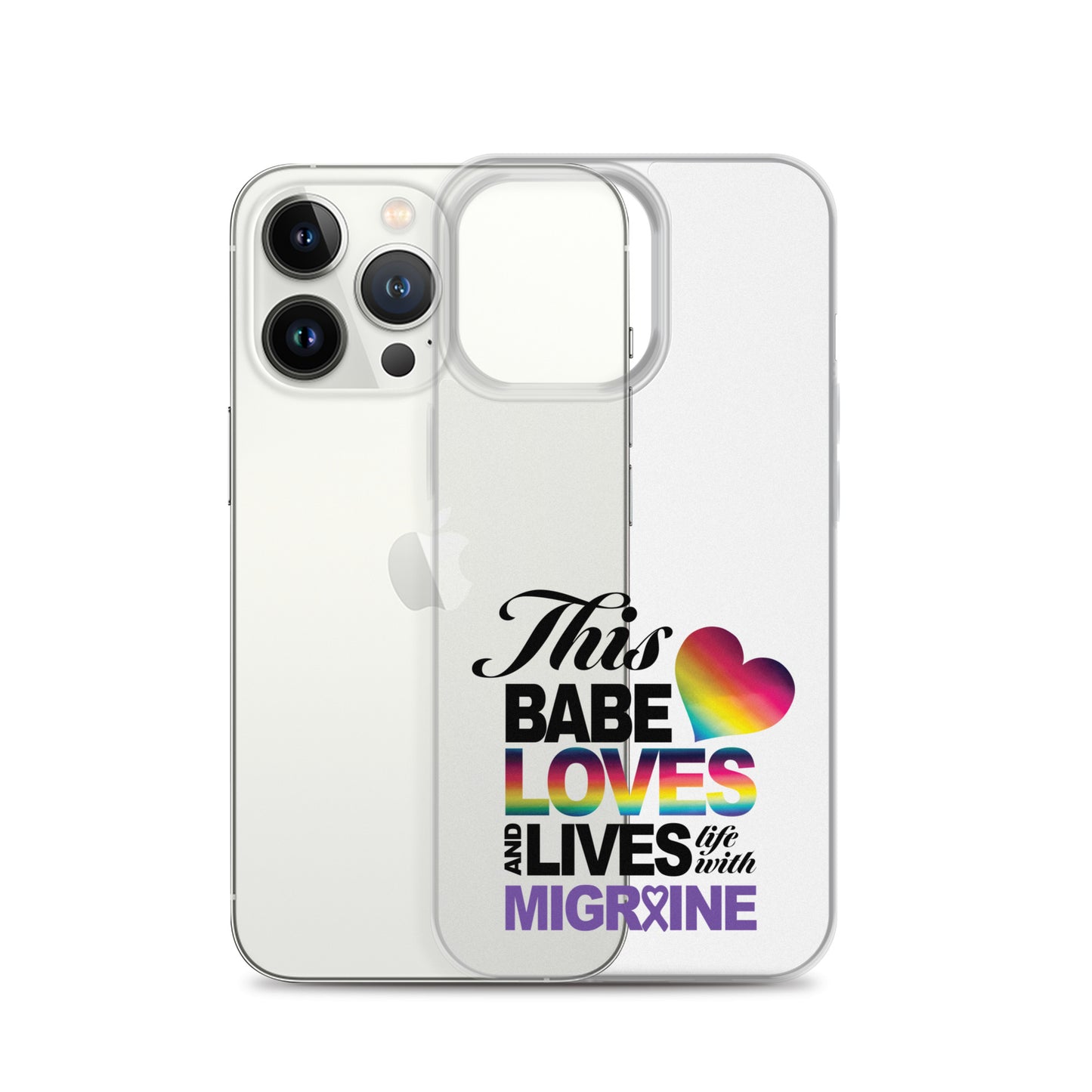 This Babe Loves & Lives iPhone Case