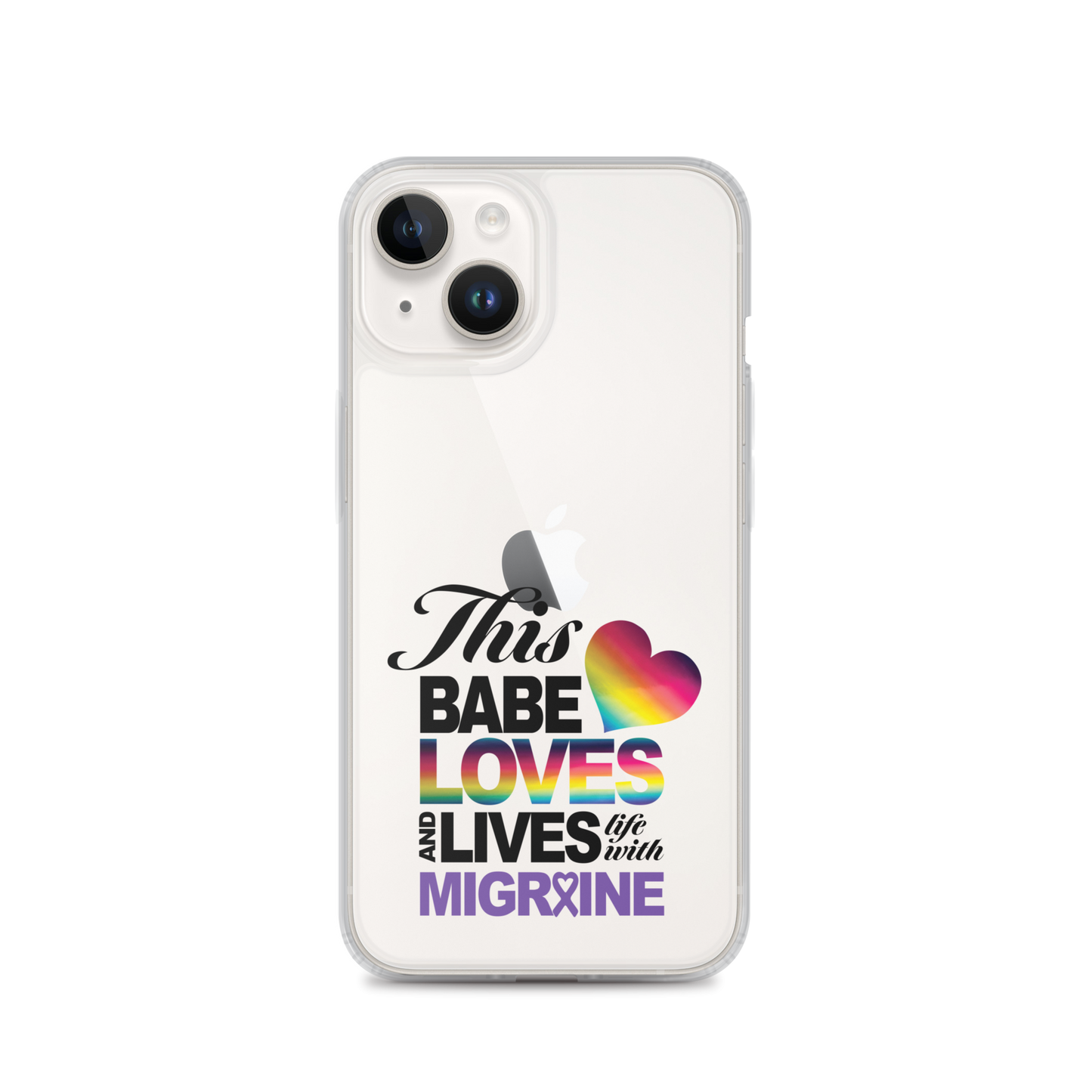 This Babe Loves & Lives iPhone Case