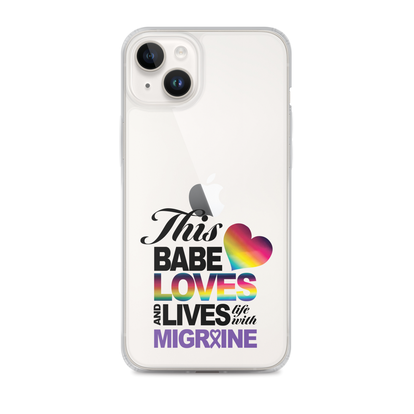 This Babe Loves & Lives iPhone Case